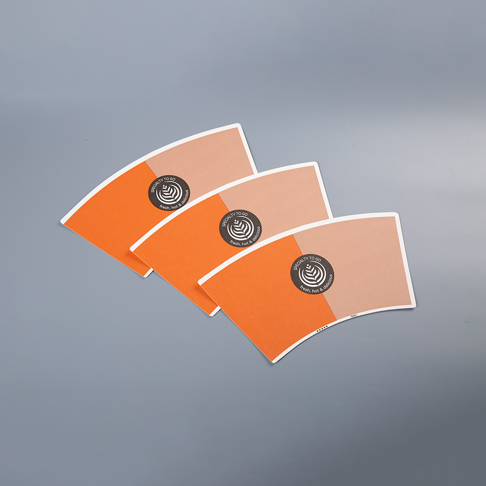Ventilateur simple pour gobelets en papier enduit PE